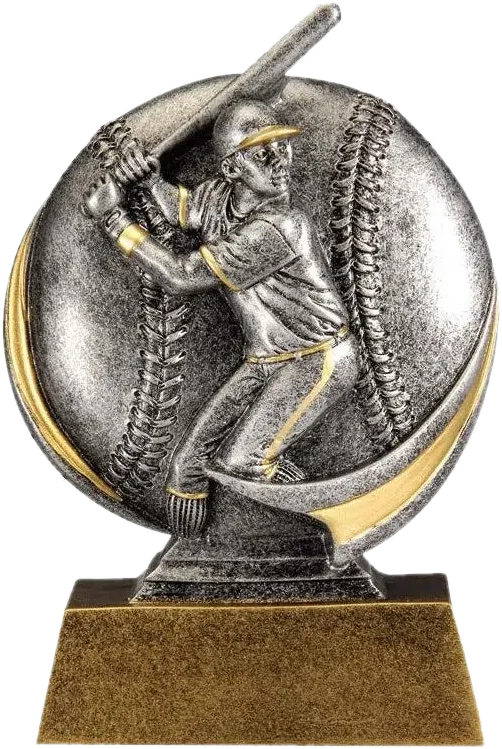 Baseball resin award